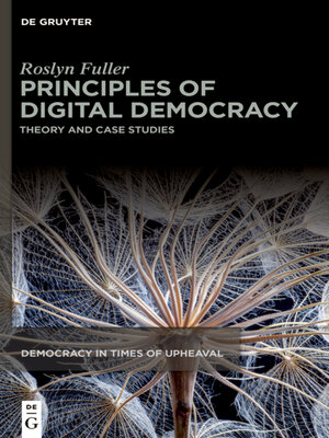 cover image of Principles of Digital Democracy